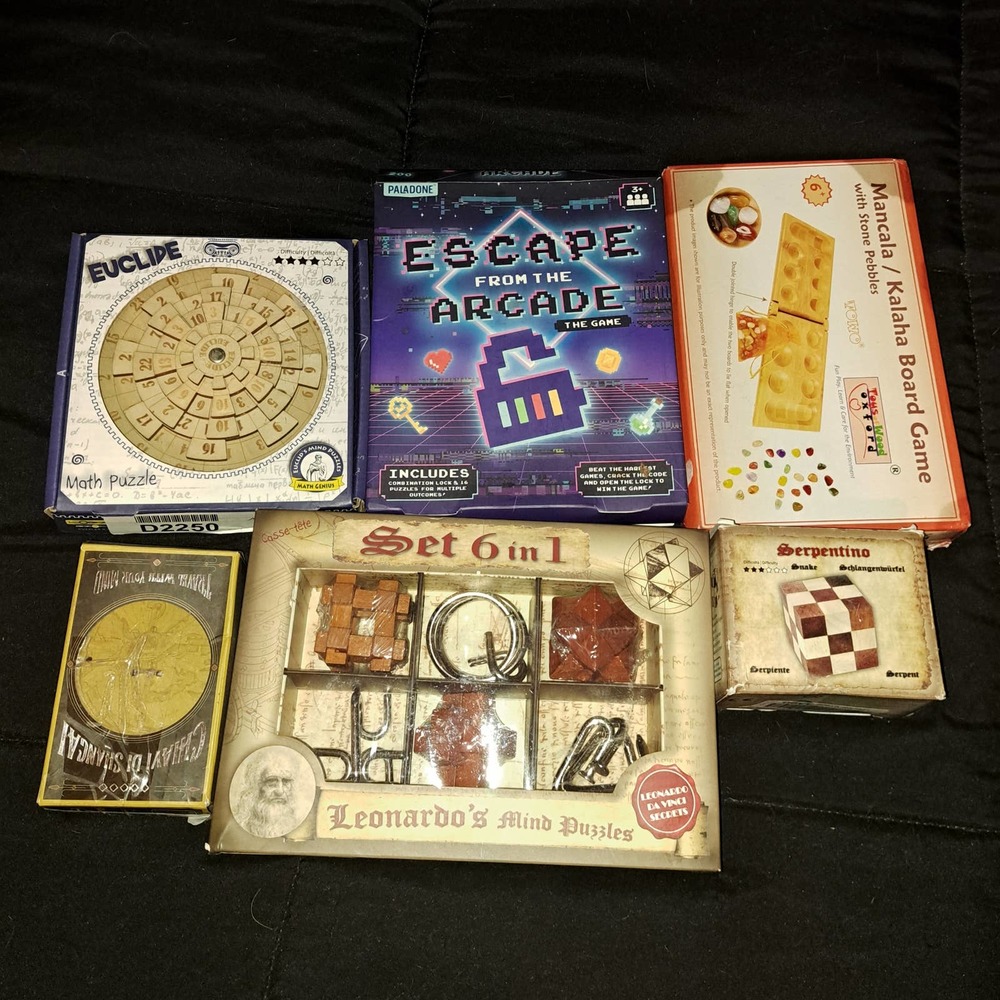 NIB - Leonardo's MIND Games for your brain and for fun plus more